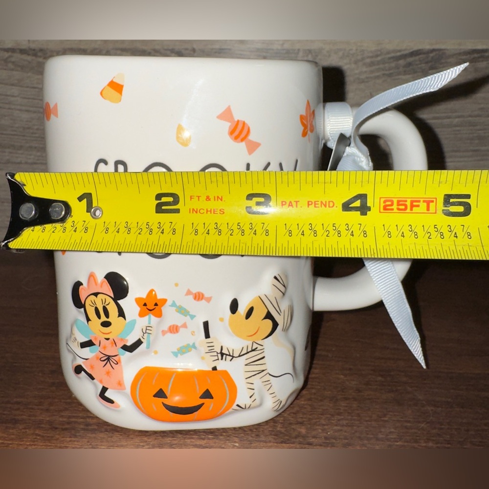 Disney Halloween Minnie Mouse & Mickey Mouse 'Spooky' Mug 18 oz by Rae Dunn - Picture 5 of 10